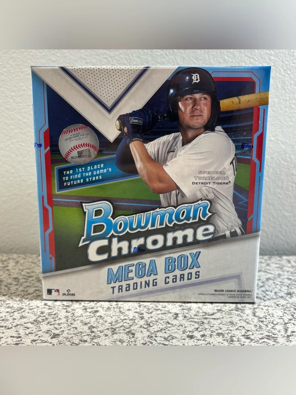 2021 Bowman Chrome MLB Baseball Factory Sealed Mega Box New